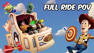 TOY STORY MANIA! | トイ・ストーリー・マニア！| Full Ride POV 4K | Tokyo DisneySea