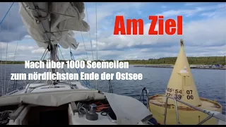 Am Ziel: Einhandsegeln durch den Schärengarten zur gelben Tonne, Schweden, Ostsee #4 2021