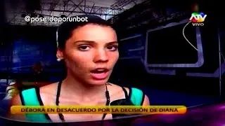 COMBATE: Debora Molesta con Diana por no Salvar a Alexis 06/03/14