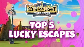 Top 5 Lucky Escapes - City Of Light Tournament
