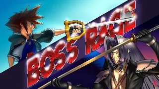 BOSS RAGE: SEPHIROTH - Critical Mode Lv 1 BLIND - Kingdom Hearts 2