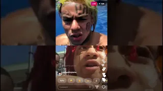 Tekashi69 and Trippie Redd on Instagram live confront themselves(Full Live video)