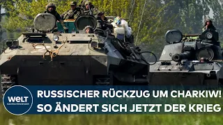 UKRAINE-KRIEG: Russischer Rückzug rund um Charkiw! Jetzt verändert sich das Kampfgeschehen