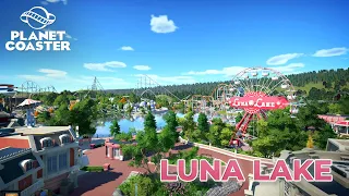 Planet Coaster | Visite de Parc : Ce parc est une belle découverte ! Luna Lake by MRvanderPants