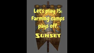 Battle Brothers let's play 15: Farming camps pays off.