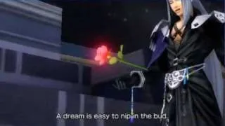 Dissidia Cutscene 29 (English Dubbed): Cloud faces Sephiroth