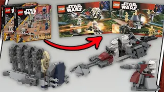 I Remade The ORIGINAL Battle Packs With The NEW 2024 Clone Troopers VS Battle Droid Battle Pack!