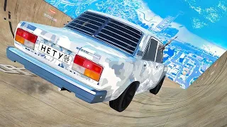 СПУСК С ГОРЫ БЕЗ ТОРМОЗОВ НА ЧИТ ТАЧКАХ В ГТА 5 МОДЫ! ОБЗОР МОДА В GTA 5!