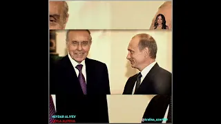 9 ЯНВАРЯ 2001 ГО - ВСТРЕЧА ГЕЙДАРА АЛИЕВА И В. ПУТИНА. +6👑🙏🙇❤️❤️❤️🌙🌙🌙✨