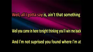 Jaden Hamilton - Ain't That Something  (karaoke)(by request) (watermark removed Chad Couger)