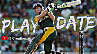 Ab de Villiers ft Play Date | A Tribute to Ab de Villiers | A Journey of Mr 360 Ab De Villiers 👽🔥❤