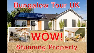 BUNGALOW TOUR UK It's got the 'Wow' factor! For Sale £450,000 with Longsons Estate Agents.