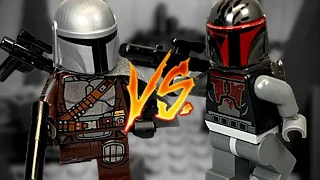 The Mandalorian Vs. The Death Watch- Lego Star Wars Stop Motion