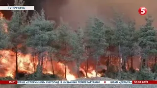 Масштабні лісові пожежі в Туреччині. Горить третій день – наслідки катастрофічні / Подробиці