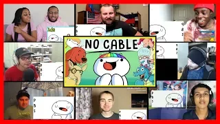 Growing up Without Cable REACTIONS MASHUP