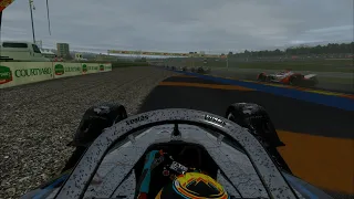 Aquaplaning Into The Barrier? | Formula E RFactor 2 Last to ? Valencia Stoffel Vandoorne Mercedes EQ