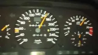 Mercedes 300CE-24 0 to 200 km/h