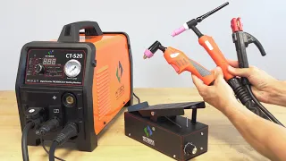 4 in 1 Multi Welder and Plasma Cutter HITBOX CT520 | Unboxing and Test
