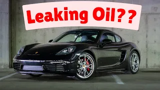 Why Is My Porsche 718 Leaking Oil?