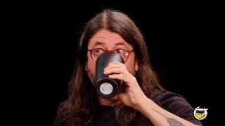 hot ones with dave grohl is extremely chaotic