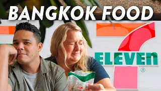 7-Eleven Challenge in Bangkok, Thailand | A 5 Course Meal Food Tour