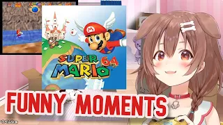 Korone's Funny Moments In Super Mario 64