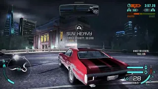 NFS Carbon: challenge series police chase - Chevrolet Chevelle SS -disable 30 police cars and escape