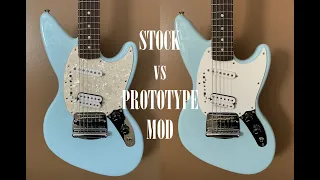 Fender Jag-Stang: Stock vs Kurt Cobain Prototype Mod | Pickup Comparison