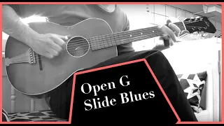 SLIDE BLUES GUITAR in Open G