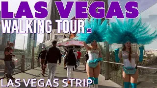 Las Vegas Strip Walking Tour 3/19/21, 4:00 PM