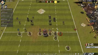 Blood Bowl 2. ЛМС. Хуманы - Некроманты. Игра 3.