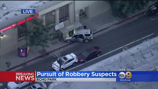 Armed Robbery Suspects Lead Police On High-Speed Chase Across LA