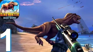 DINO HUNTER: DEADLY SHORES - Gameplay Walkthrough Part 1 (Android, iOS Gameplay)