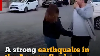 Strong Aegean Sea earthquake strikes Turkey’s Izmir