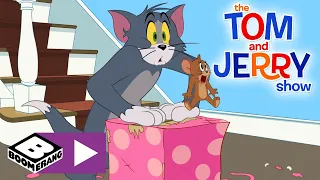 The Tom and Jerry Show | What's Inside The Present? | Boomerang UK🇬🇧