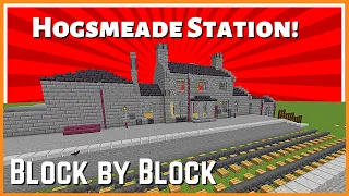 How to Build Hogsmeade Station in Minecraft - Films 1 and 2 (Goathland Station)