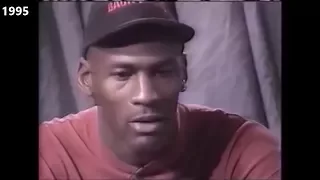 Michael Jordan 1995 interview about his return and teammates