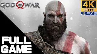 GOD OF WAR PS5 Full Walkthrough Gameplay – 4K/60FPS No Commentary