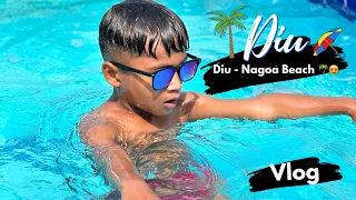 Diu-Nagoa Beach🏝️😍 || Tappu Honey Parmar || #vlog