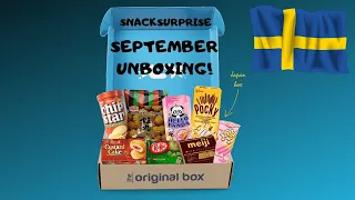 SnackSurprise Unboxing September | Sweden! :)