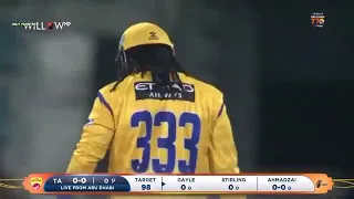 Chris gayle 82 of 22 balls