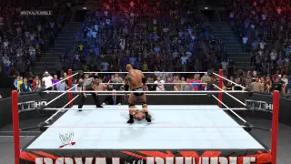 WWE 2K15 -The Rock vs. CM Punk - WWE Championship: Royal Rumble 2013 | PS4 Gameplay