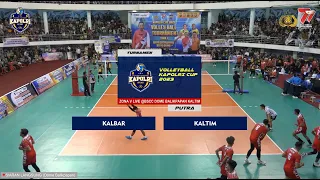 KAPOLRI CUP 2023 VOLLEYBALL TOURNAMENT ZONA V ( KALBAR VS KALTIM) PUTRA | BSCC DOME BALIKPAPAN