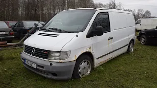 Starting 2001 Mercedes-Benz Vito 110 CDI After 2 Years + Test Drive