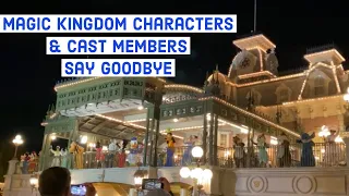 Magic Kingdom Characters & Cast Members Say Goodbye as Walt Disney World closes f