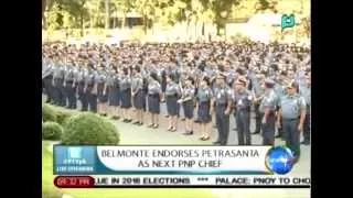 NewsLife: Belmonte endorses Petrasanta as next PNP Chief || Jun. 22, 2015