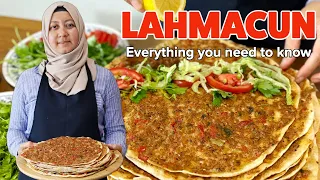 Turkish LAHMACUN😍 How To Make At Home? | The Most Popular Street Food In Turkey