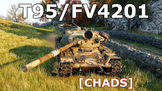 World of Tanks T95/FV4201 Chieftain - 11,100 Damage