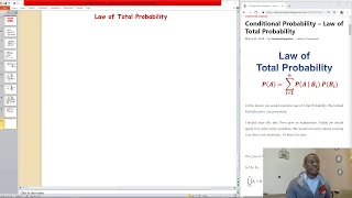 Probability Theory Tutorial 8   Law of Total Probability