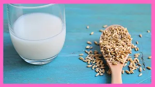 How to make HOMEMADE GRAIN OAT MILK 💚 NOT SLIMY and EASY vegetable milk recipe